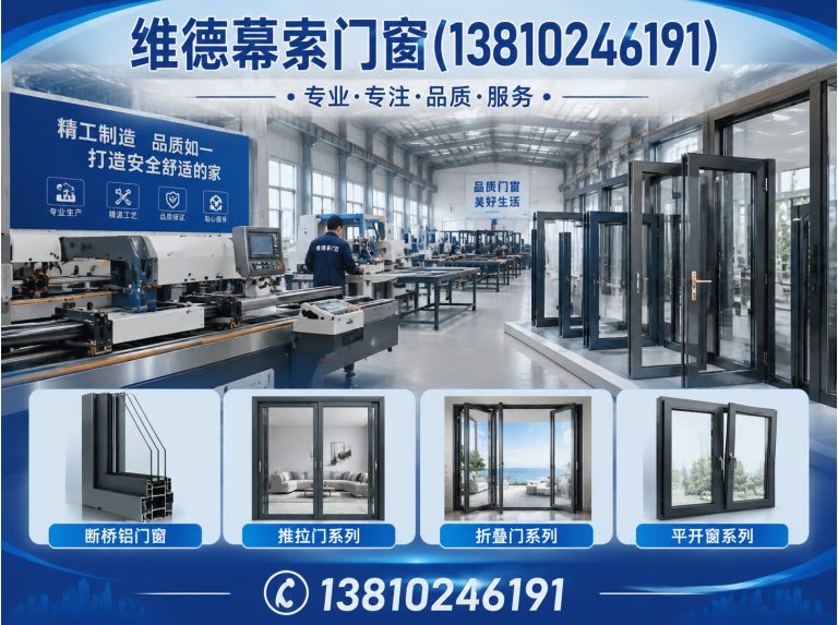 和平区维德幕索门窗展示图